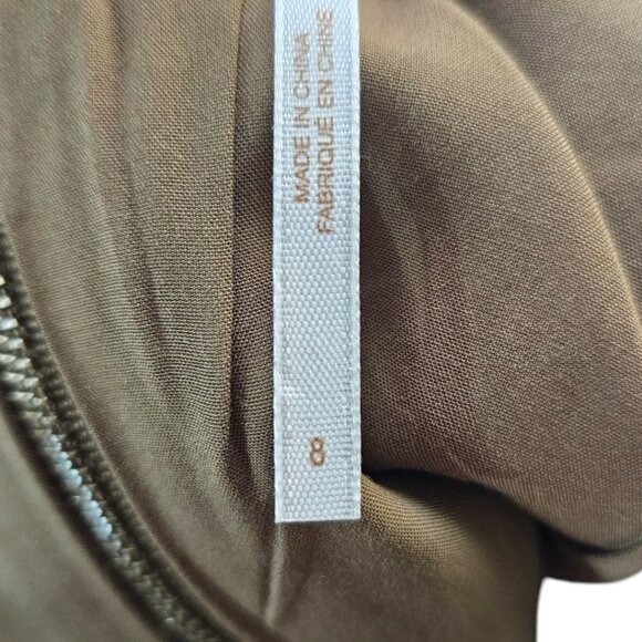 Free People Womens 8 Modern Femme Vegan Faux Leather Mini Skirt Brown‎ Tobacco - Picture 6 of 12